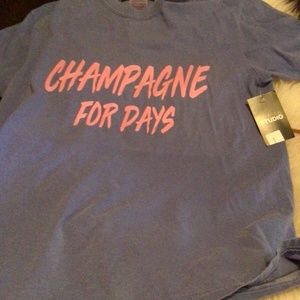 New! Champagne tee